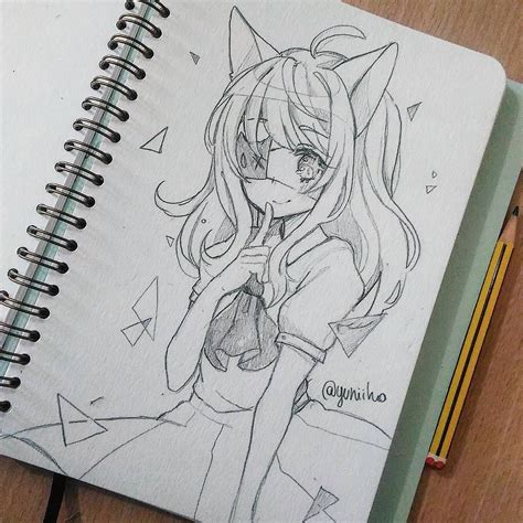 Yuni on Instagram: “little fanart for @lunacyhime Sketchbook ...