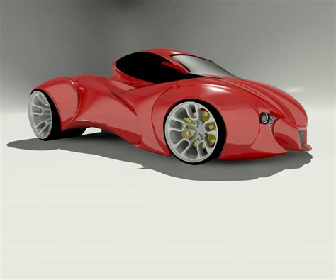 Alien concept car 3D Model $100 - .max - Free3D