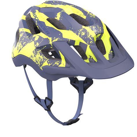 Rockrider Mountain Bike Helmet ST 500 - Yellow