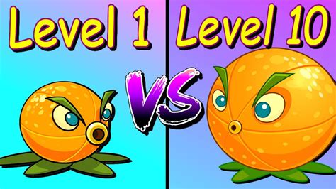 Citron Level 1 vs Max Level Challenge - Pvz 2 Gameplay Plants vs. Zombies 2: It's About Time ...