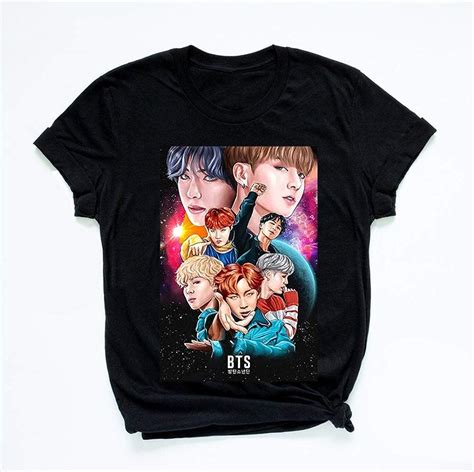 Bts Fan Unisex Tshirt Bts Shirt Bangtan Kpop Shirt Concert Tee Bts Army Shirt Long S | Teevimy