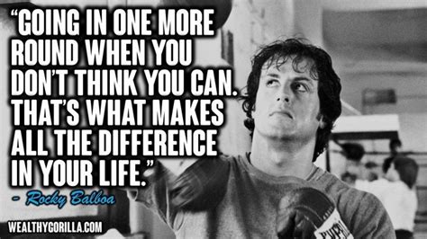 35 Most Inspirational Rocky Balboa Quotes & Speeches (2023) | Wealthy Gorilla