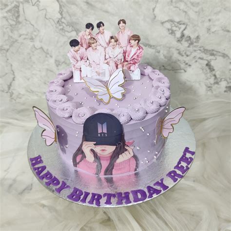 Happy Birthday Bts Cake Design Birthday Cake Pic Simple | Porn Sex Picture