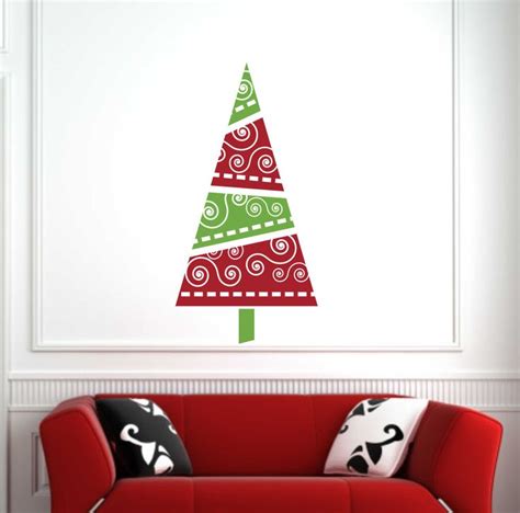 Vinyl Holiday decal / christmas window decals christmas tree | Etsy | Christmas wall decal ...