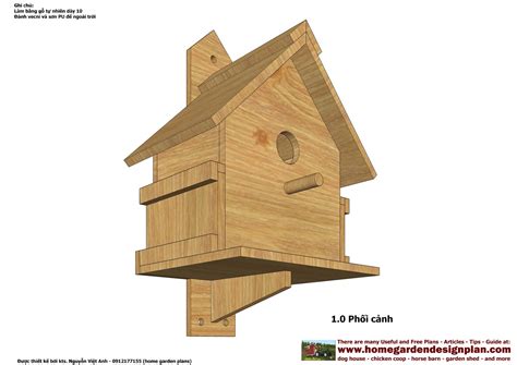 Printable Bird House Plans