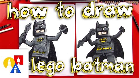 How To Draw Lego Batman - YouTube