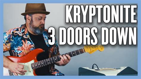 Kryptonite 3 Doors Down Guitar Lesson + Tutorial | Guitar Techniques and Effects