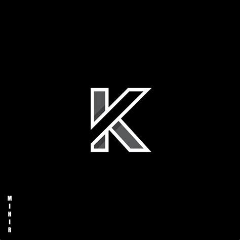 K letter Logo Design | Text logo design, Online logo design, Letter logo design