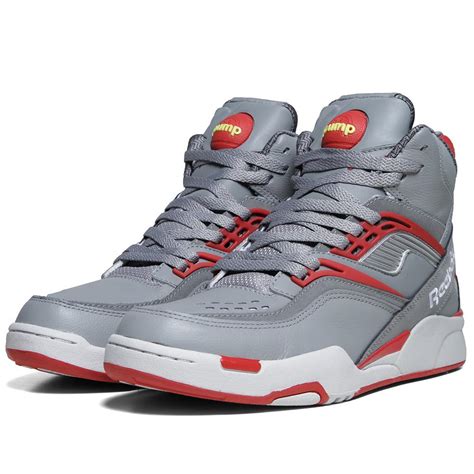 Reebok Twilight Zone Pump Grey & Red | END. (UK)