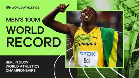 World Record | Men's 100m Final | World Athletics Championships Berlin 2009 – Track & Field Winners