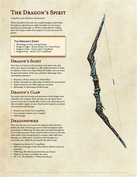 I created (roughly) Hanzo's (Overwatch) bow for my friends first game - Imgur | Dnd 5e homebrew ...