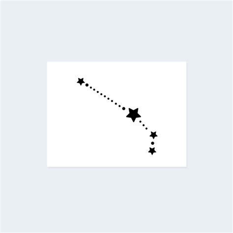 Aries Constellation Temporary Tattoo Set | Tattoo Icon – TattooIcon