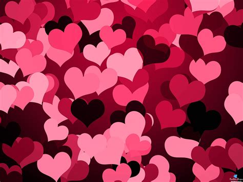 Hearts Background Wallpaper - WallpaperSafari