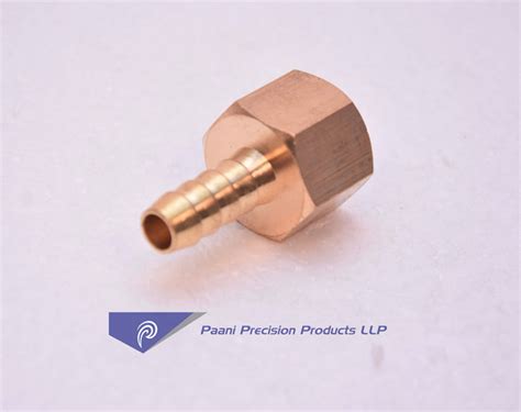 Natural Brass Hose Female Connector, Size: Standard at Rs 75/piece in Jamnagar