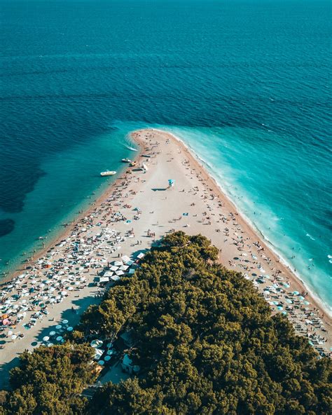 PHOTOS: Zlatni rat beach on Brač changes shape | Croatia Week