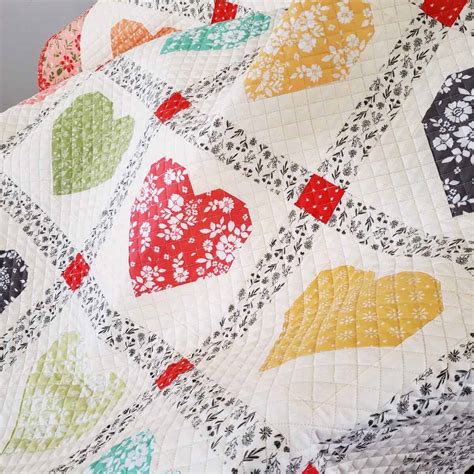 Lovely Heart Quilt Pattern - New Quilt | A Quilting Life