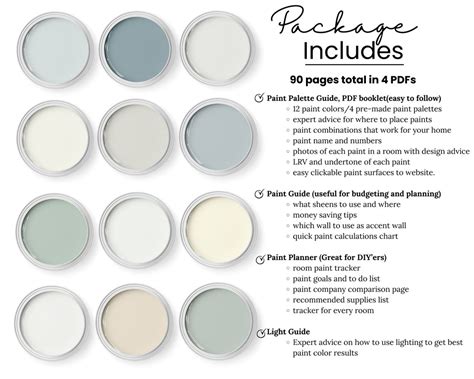 Beachy Paint Colors Benjamin Moore Paint Palette for Living Room Walls Whole House Can Also Be ...