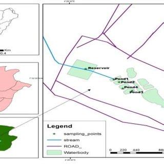 (1) Map of Nigeria showing Ekiti state, (2) Map of Ekiti state showing... | Download Scientific ...