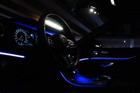 Which Mercedes Benz Models Have Ambient Lighting?