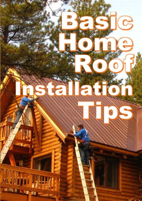 Basic Home Roof Installation Tips by The Roofing Contractors - Issuu