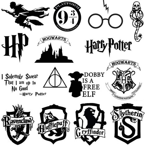 Harry Potter Decal by HarusArt on Etsy | Harry potter stickers, Harry potter stencils, Harry ...