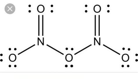 Draw the structure of N2O5 molecule. - Brainly.in