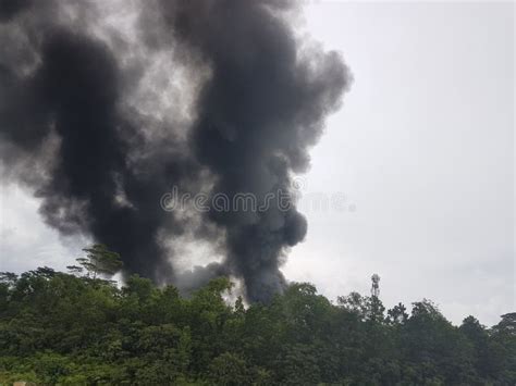 27th Nov 2016, Johor.Burning Smoke beside Highway Stock Image - Image ...