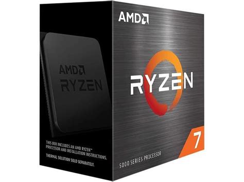 AMD Ryzen 7 5700X - Ryzen 7 5000 Series Vermeer (Zen 3) 8-Core 3.4 GHz Socket AM4 65W None ...