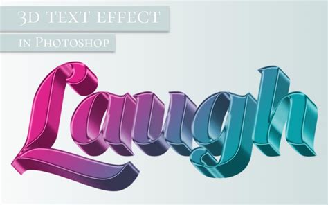 3D Text Effect Photoshop Tutorial - PrettyWebz Media Business Templates ...