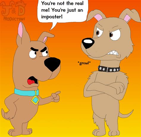 Scrappy Doo vs Fake Scrappy by JustinandDennis on DeviantArt