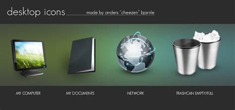 Desktop Icons by Cheezen on DeviantArt