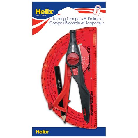 Helix Protractor & Compass Set - Walmart.com - Walmart.com