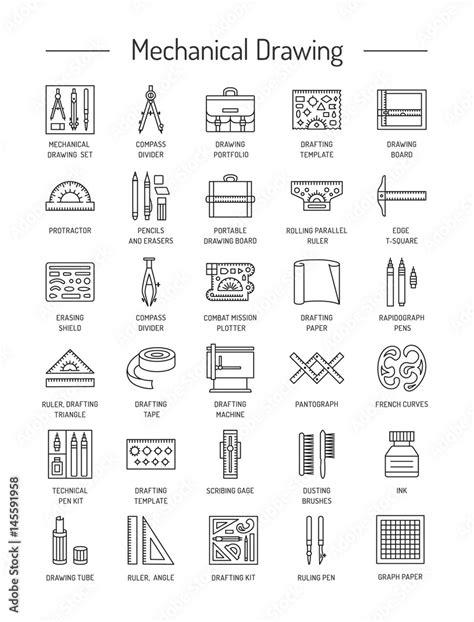 Technical Drawing Tools And Their Uses