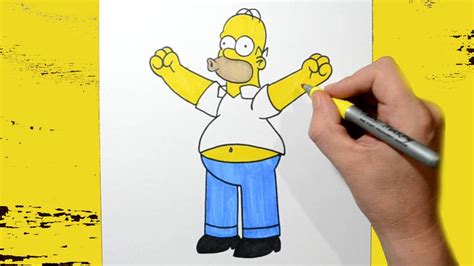 Como Dibujar Homero Simpson How To Draw Homero Simpson Youtube | Porn ...