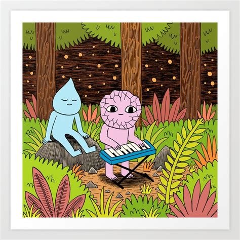 The Art of Song Art Print by Jack Teagle | Society6