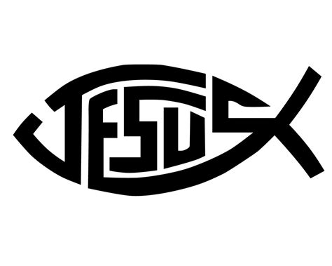 Popular items for jesus fish decal on Etsy Christian Symbols, Christian Art, Christian Quotes ...