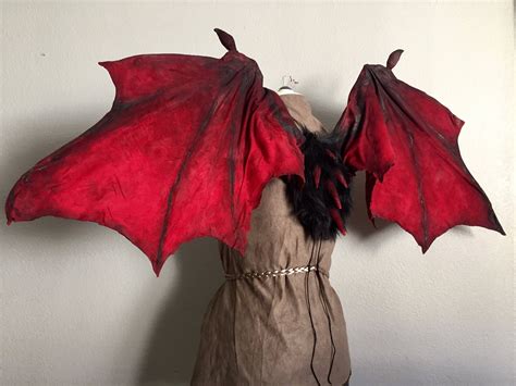 Red Dragon Articulating Wings Etsy Australia Wings costume, Dragon wings, Cosplay wings