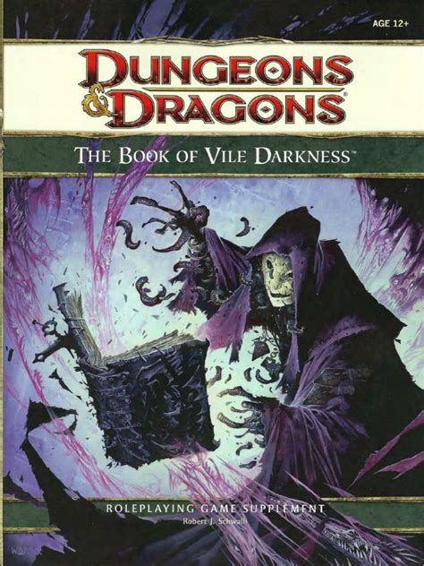 DUNGEONS AND DRAGONS 3.5 BOOK OF VILE DARKNESS PDF