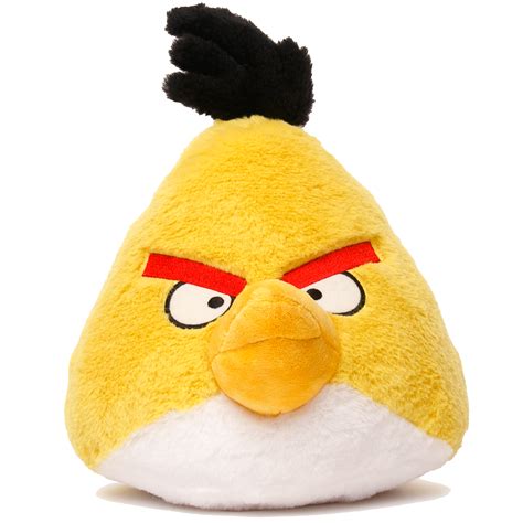 Angry Birds - Chuck | Yellow Bird Plush | MMT – Mighty Mojo Toys