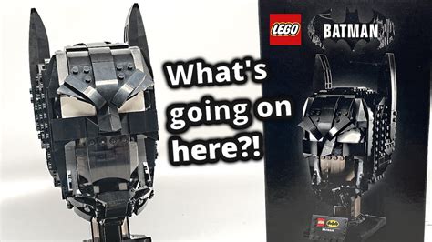 LEGO Batman Cowl 2021 set review! This one's pretty awkward lookin'... - YouTube