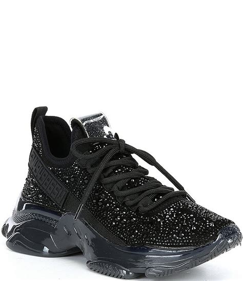 Steve Madden Maxima Rhinestone Embellished Chunky Platform Sneakers | Dillard's