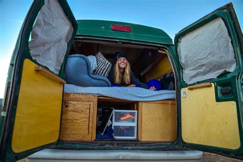 Spark Ideas with Epic Ford Econoline Camper Van Interior | Green Van Go