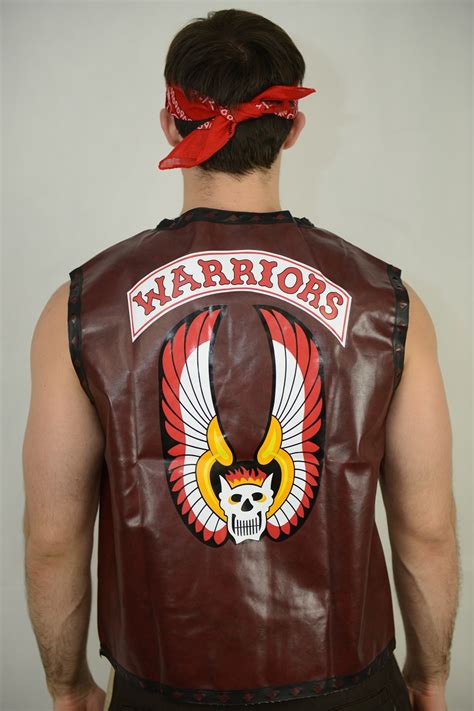 The Warriors VEST WAISTCOAT Mezco Furies Party Costume | eBay