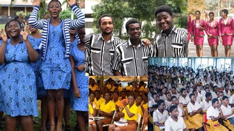 Top 7 Senior High Schools with the most beautiful uniforms in Ghana