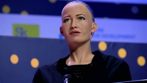 AI #robot Sophia is self-aware, has Saudi citizenship, and might create a better #Skynet than ...