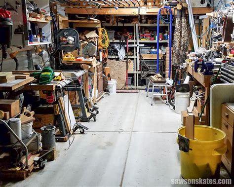 9 Clever Ways to Make Your Small Workshop Feel Bigger | Saws on Skates