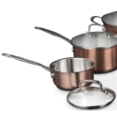 Cuisinart 10 piece Classic Collection Stainless Steel Metallic Copper ...