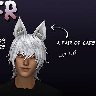 Jasper Acc Wolf/Cat Ears - Create a Sim - The Sims 4