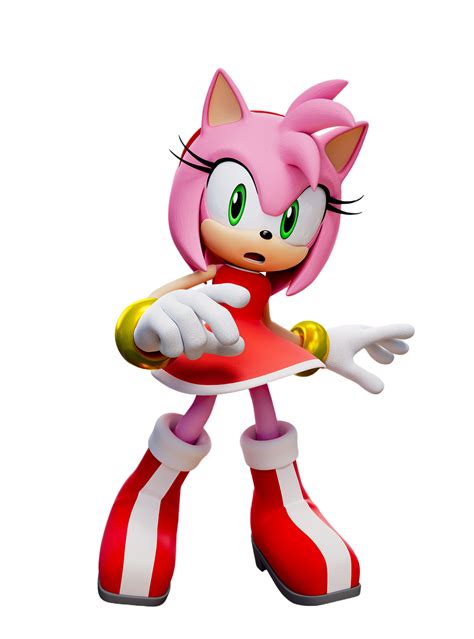 Amy (Render) - Sonic Frontiers by Rubychu96 on DeviantArt