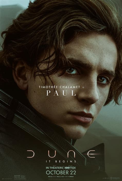 ‘Dune’ Character Posters: Timothée Chalamet, Zendaya, More – Deadline